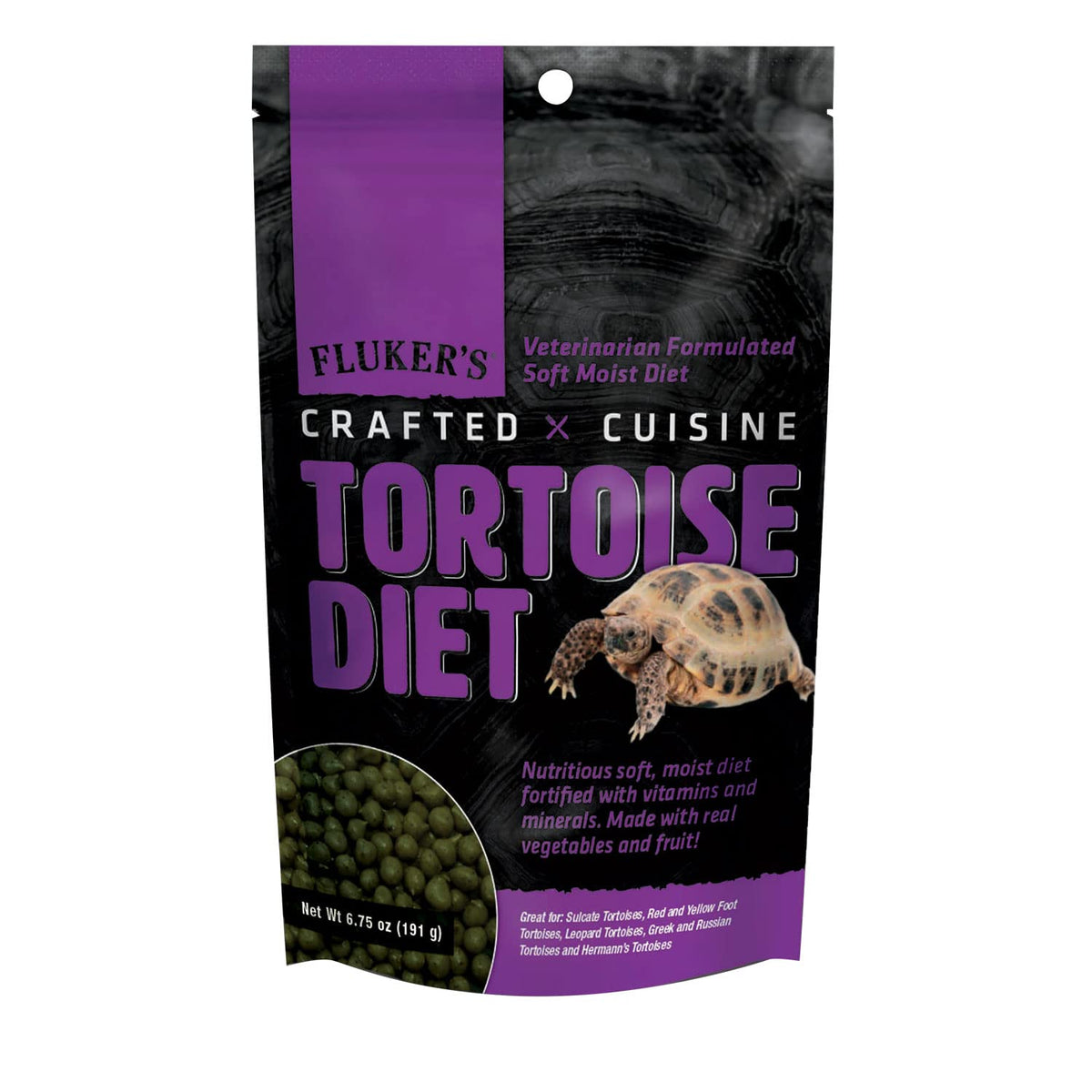 Fluker's dieta artesanal para tortugas, nutrición diaria.