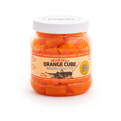 Fluker's Cubo Naranja brinda vitaminas y agua para grillos.