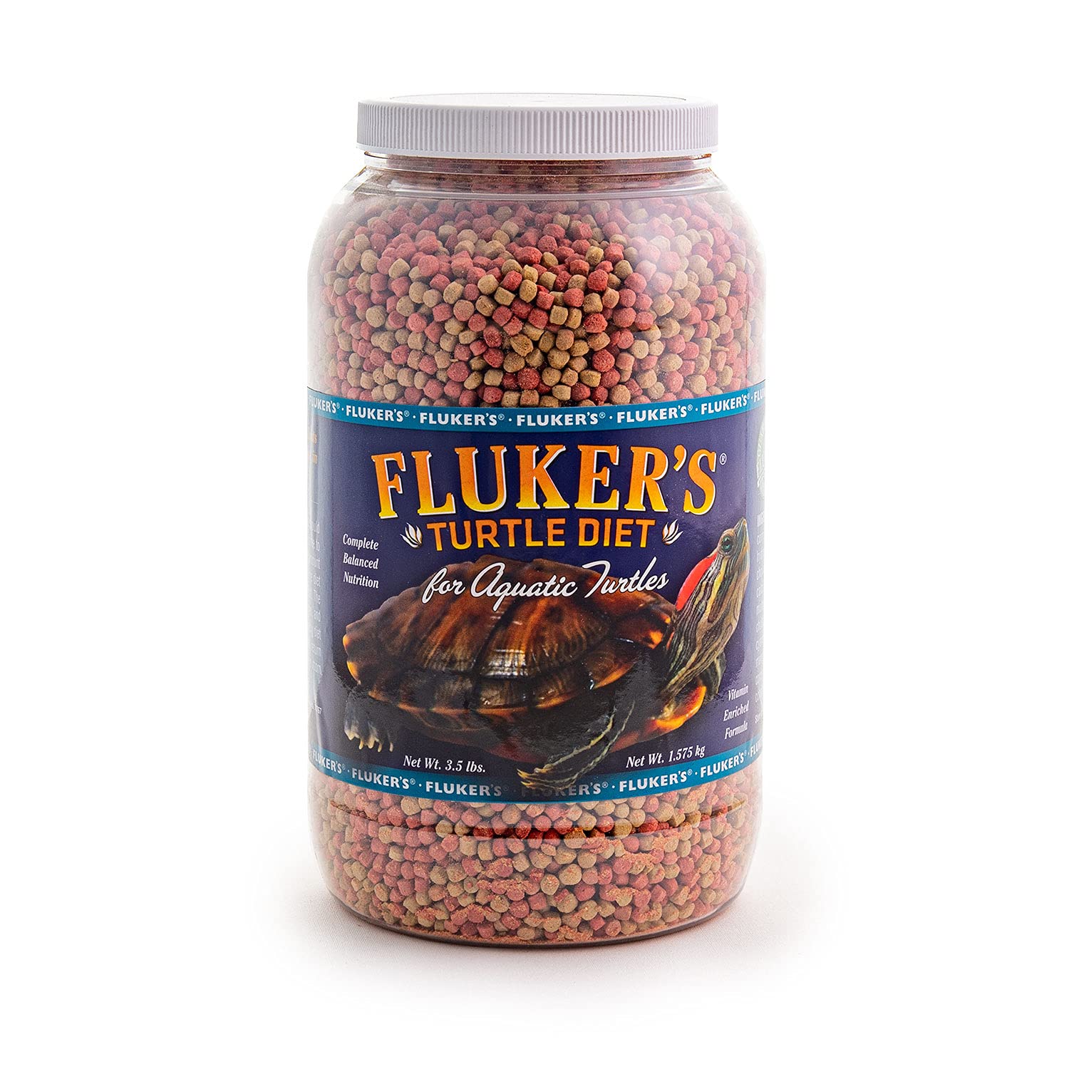 Fluker's dieta para tortugas acuáticas: pellets flotantes que facilitan la alimentación