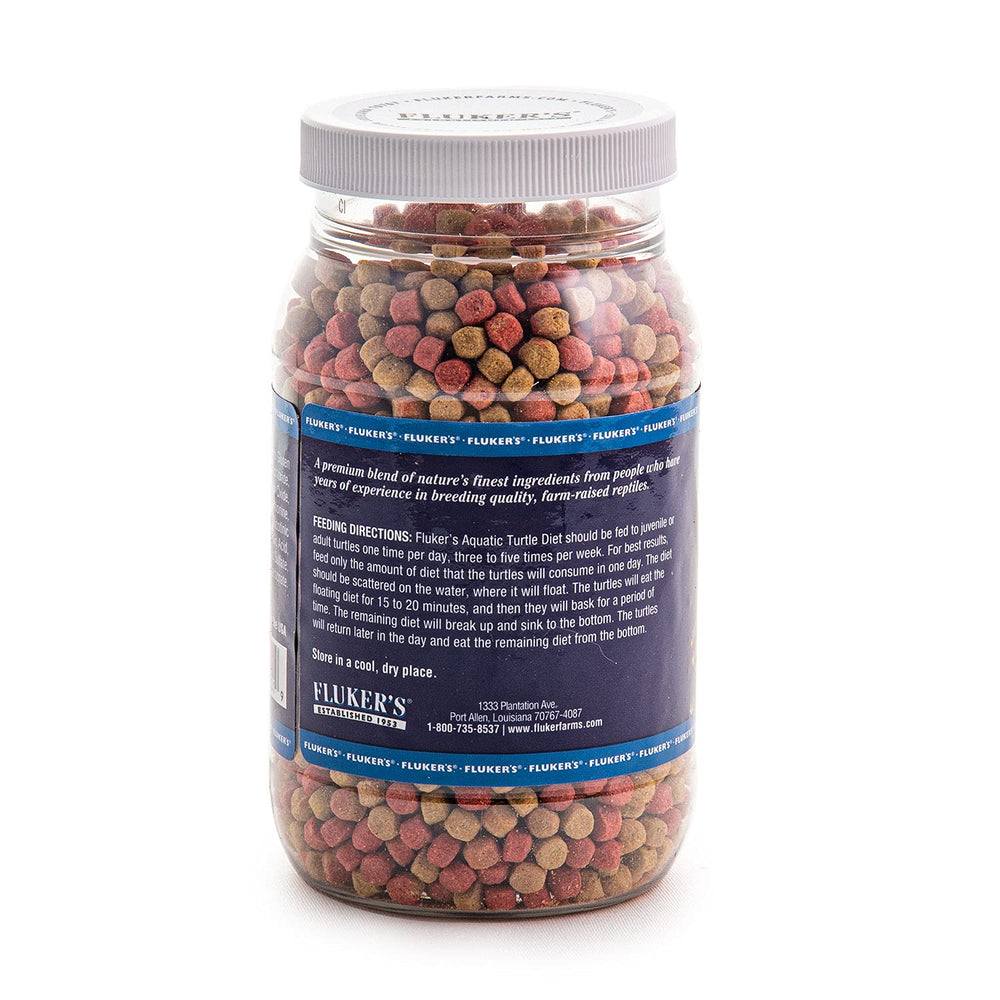 Fluker's dieta tortugas-agua: formato de pellets fáciles de digerir para uso diario.
