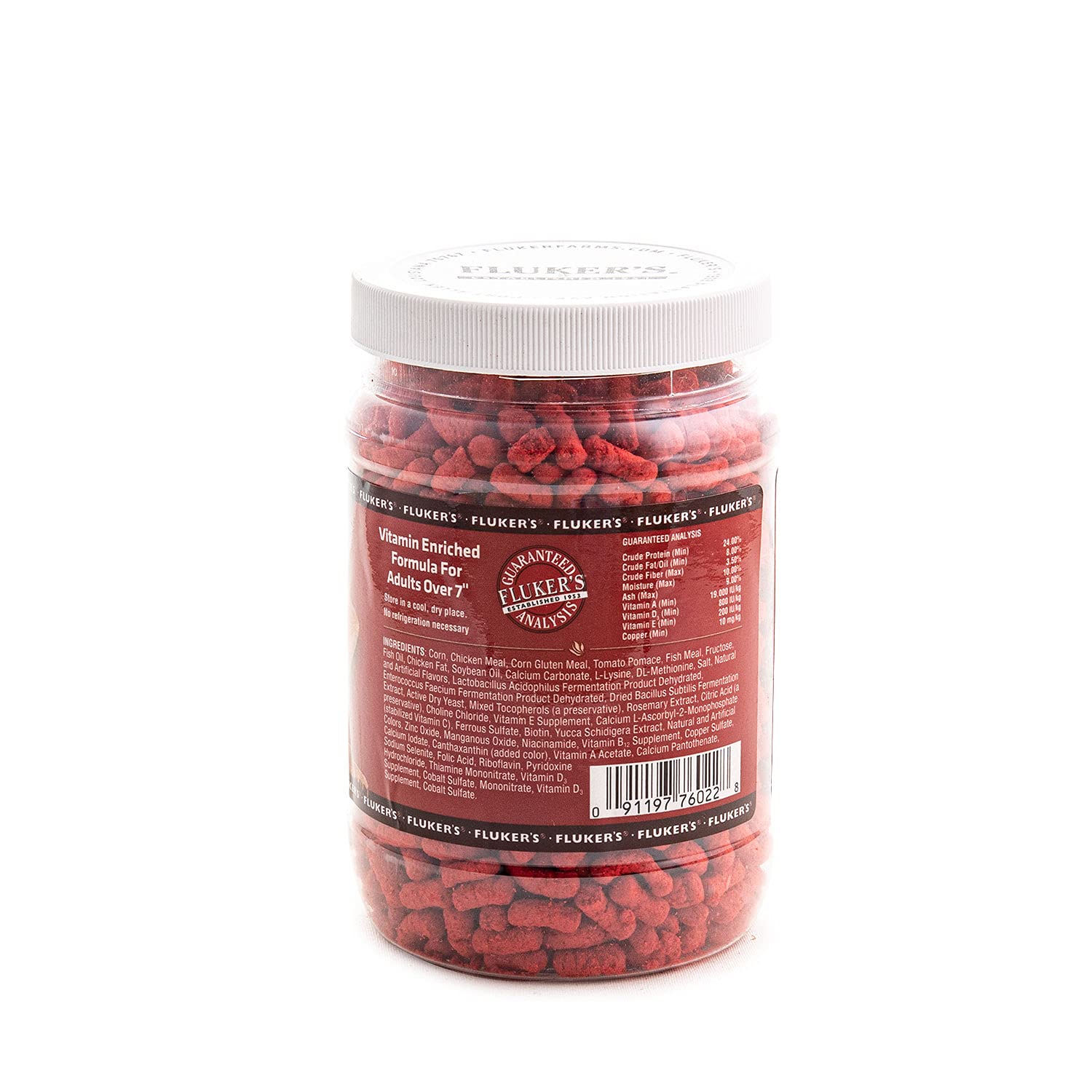 Proteína y vitaminas de Fluker's en pellets para dragón barbudo adulto