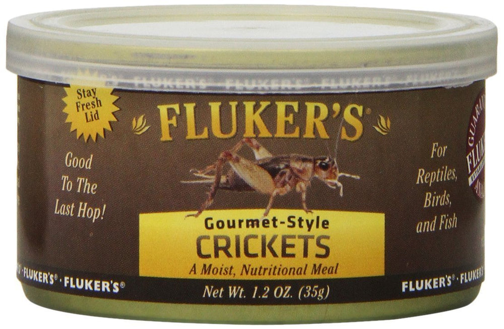 Fluker's comida enlatada para reptiles, peces y aves, nutrición práctica para cada día.