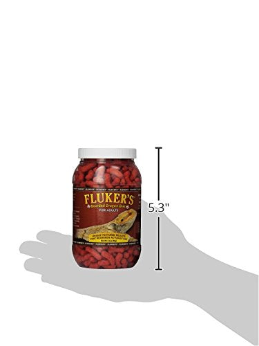 Fluker's nutrientes clave para dragón barbudo, apoyo a una dieta variada