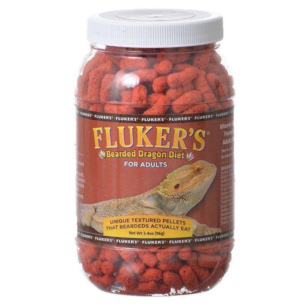Fluker's frasco de 3.4 oz, formato práctico para alimentar dragones barbudos