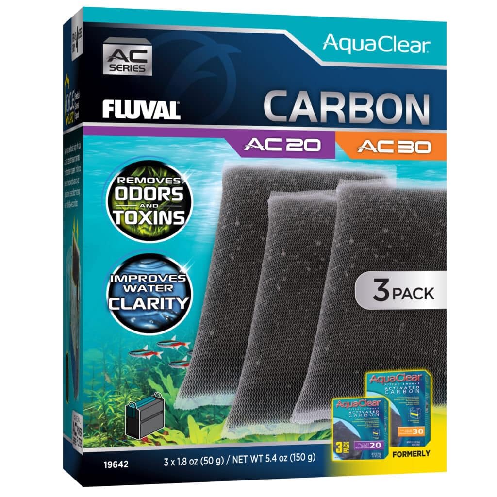 Fluval AC20/30: filtro en acuario para agua más clara y saludable.