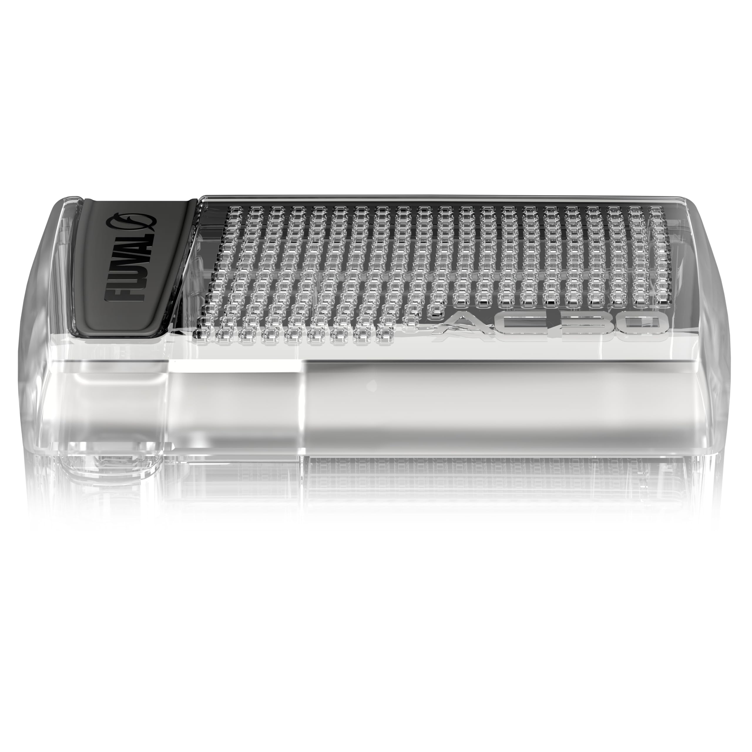 Fluval AC30 componentes y accesorios visibles para actualización futura.