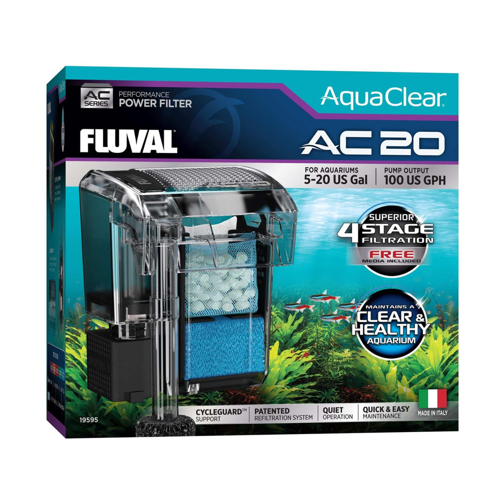 Fluval depurador de superficie: seguro para peces y vida acuática.