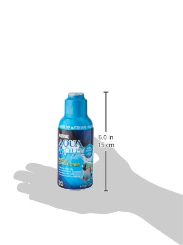 Fluval Acondicionador de Agua, cobertura de escamas y aletas para acuario.