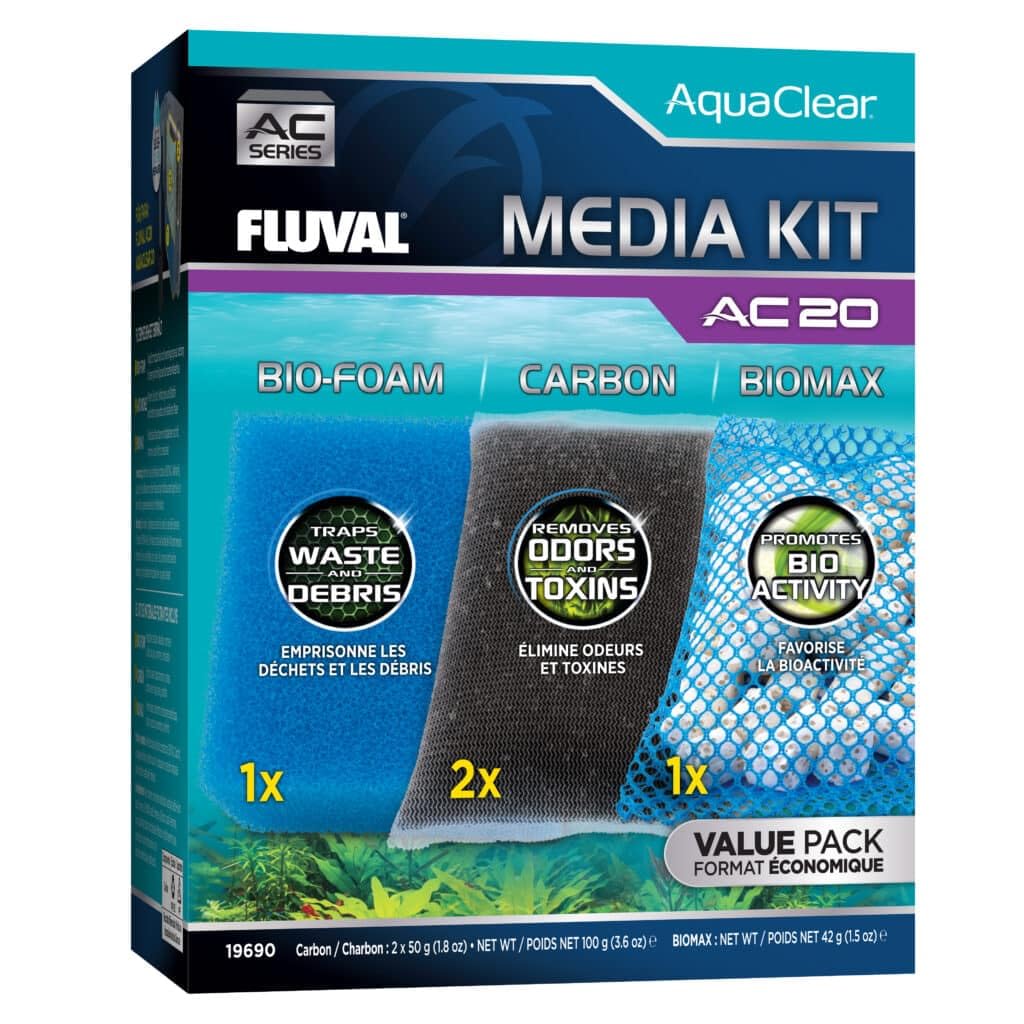 Fluval Bio-Foam: filtración mecánica que atrapa partículas para agua más clara