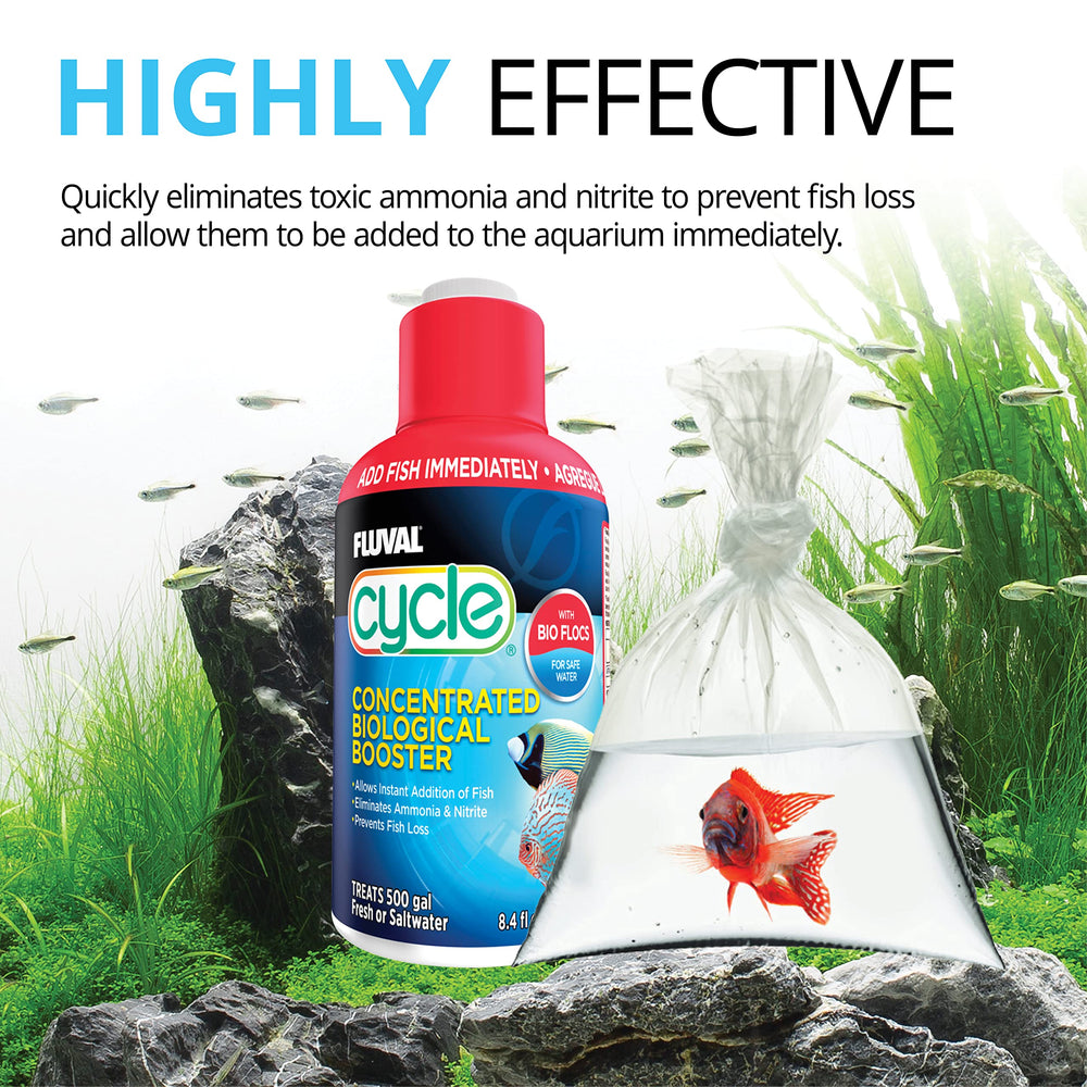 Fluval Biological Enhancer con bacterias beneficiosas para equilibrio del acuario