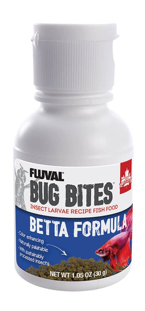 Vitaminas y minerales incluidos en Fluval Bug Bites Betta