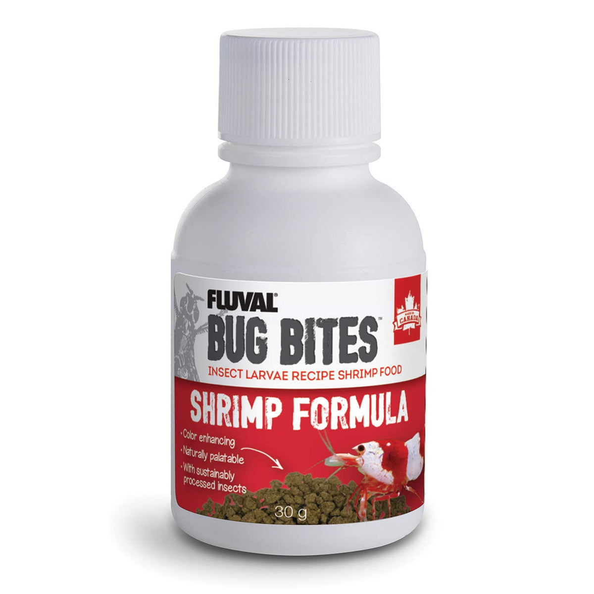 Fluval Bug Bites: larvas de mosca soldado negra para proteína de calidad