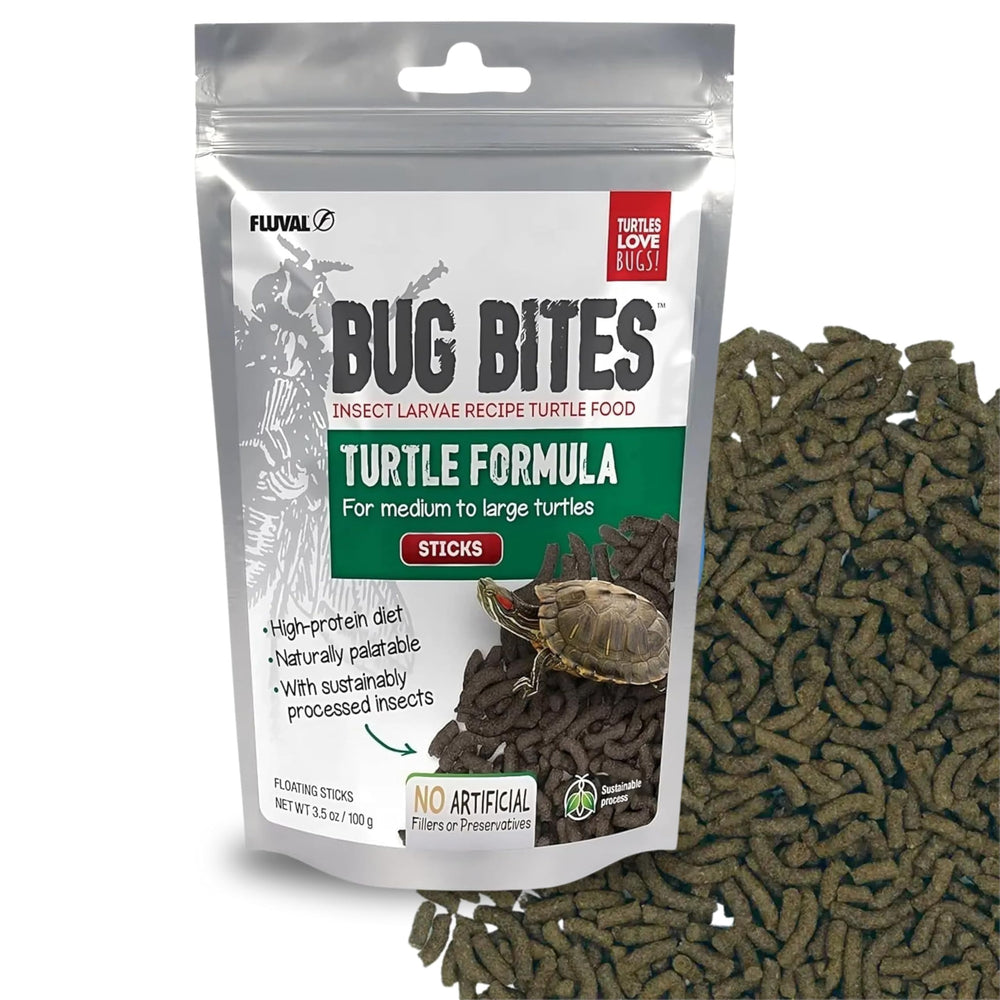 Fluval Bug Bites, palitos flotantes para tortugas medianas y grandes