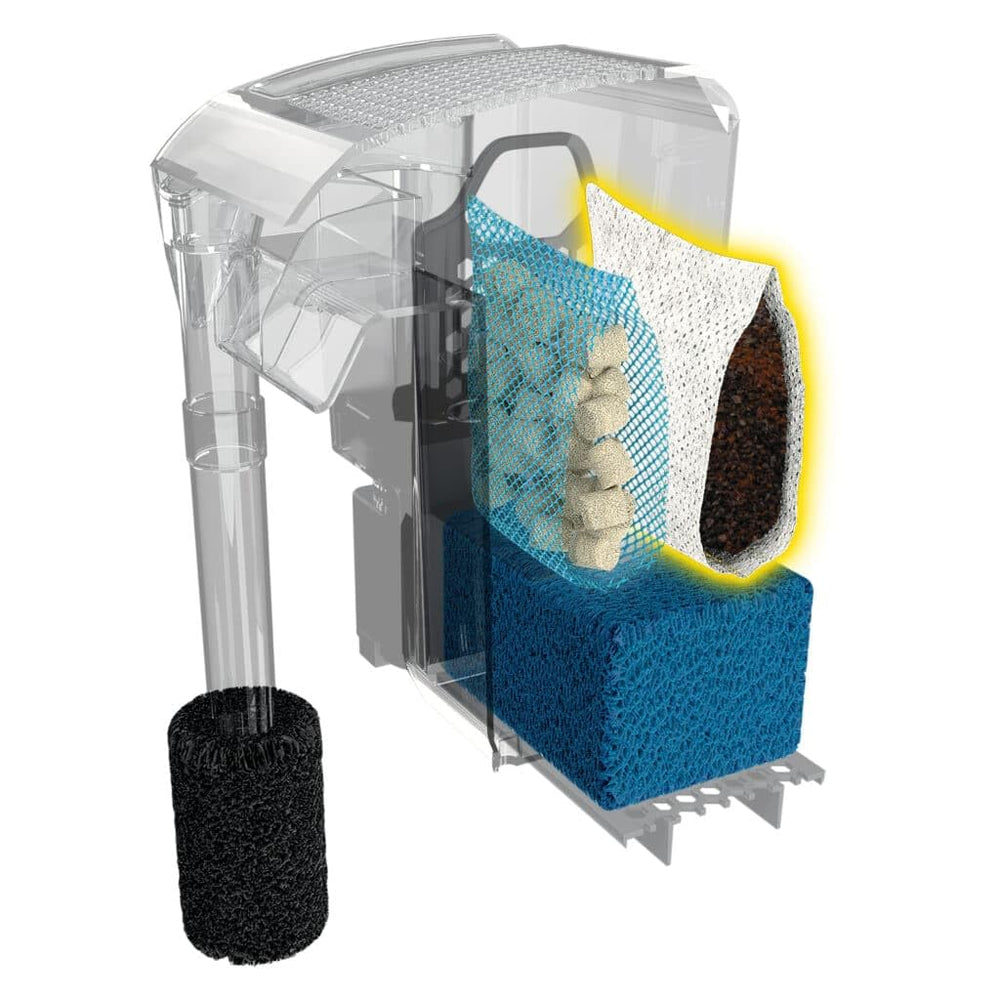 Medio filtrante Fluval para controlar amoníaco y nitrito.