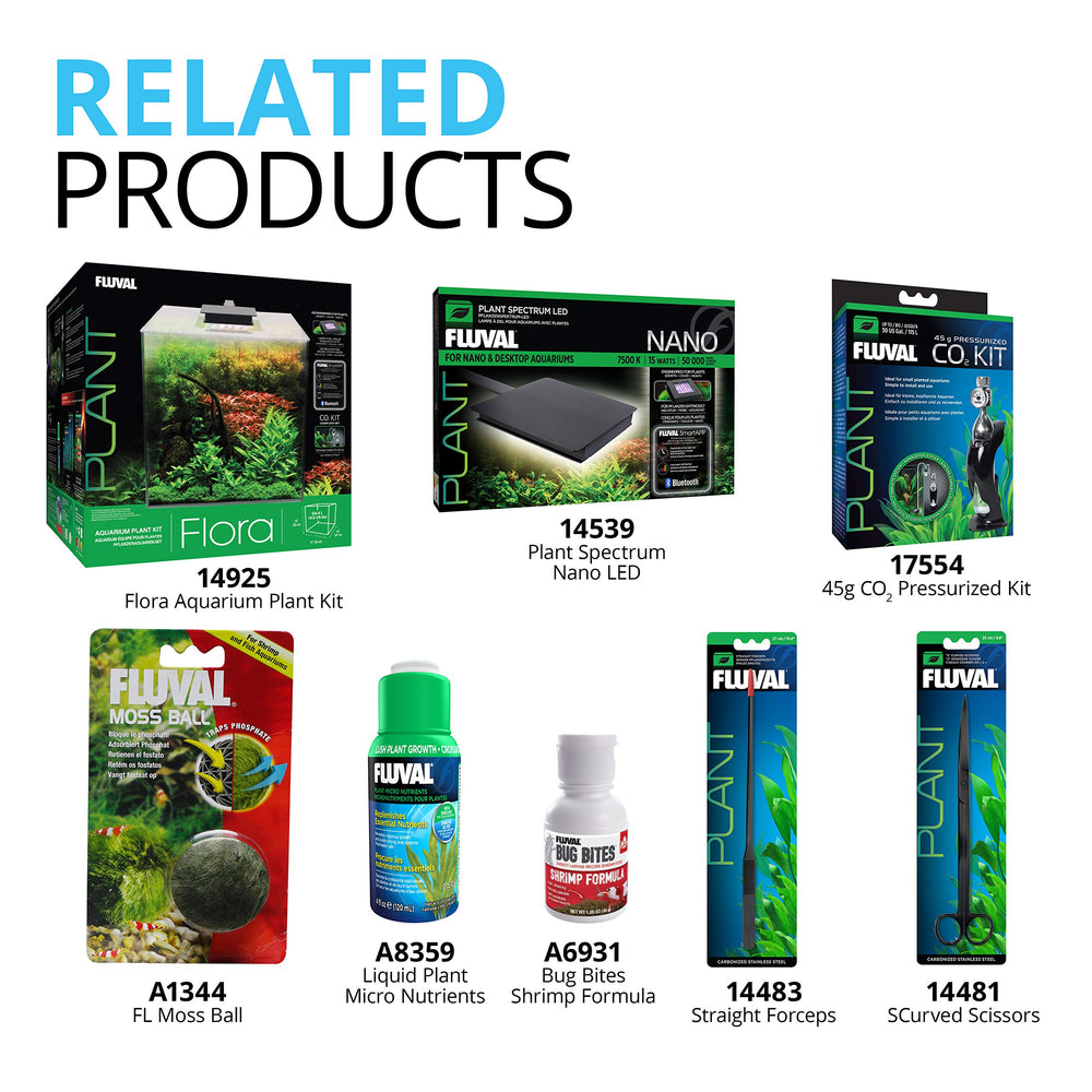 Fluval Sustrato para Plantas y Camarones favorece un ambiente estable para acuarios plantados.