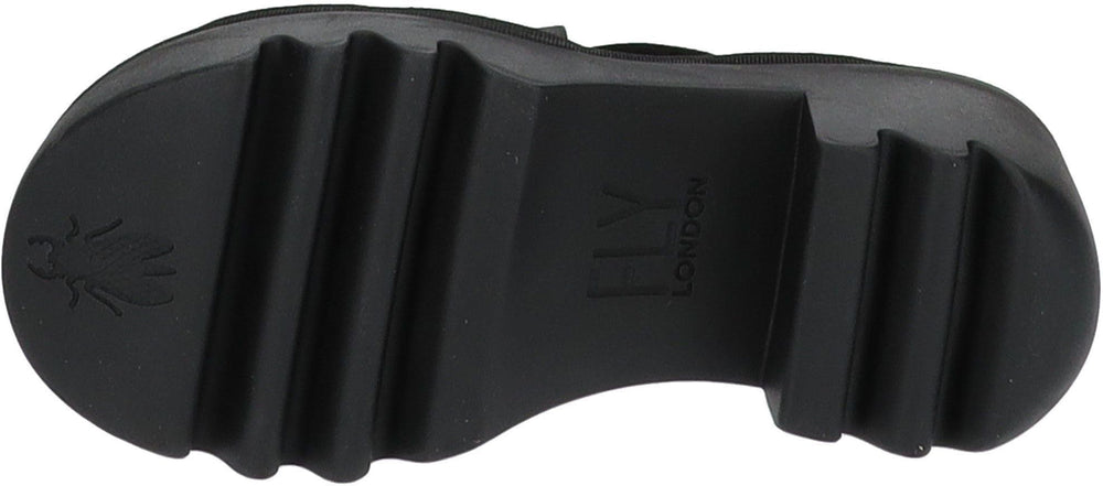 Puntera redondeada en Fly London Taji502, estilo cómodo para verano