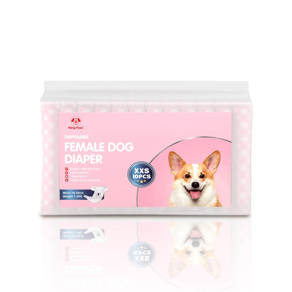 Flying Paws ceinture élastique assure un ajustement confortable.