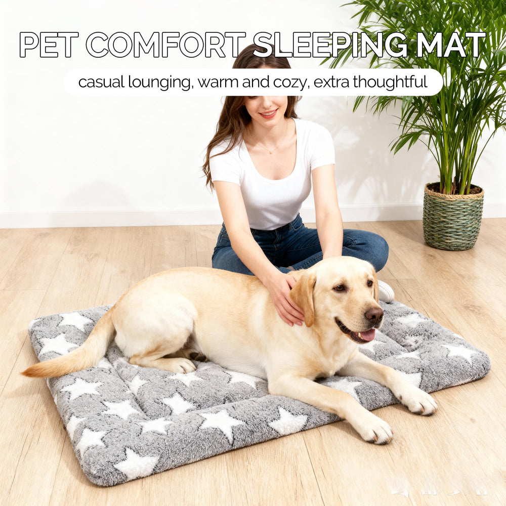 Fogkiss cama perro colchoneta lavable a máquina, limpieza sencilla para dueños activos
