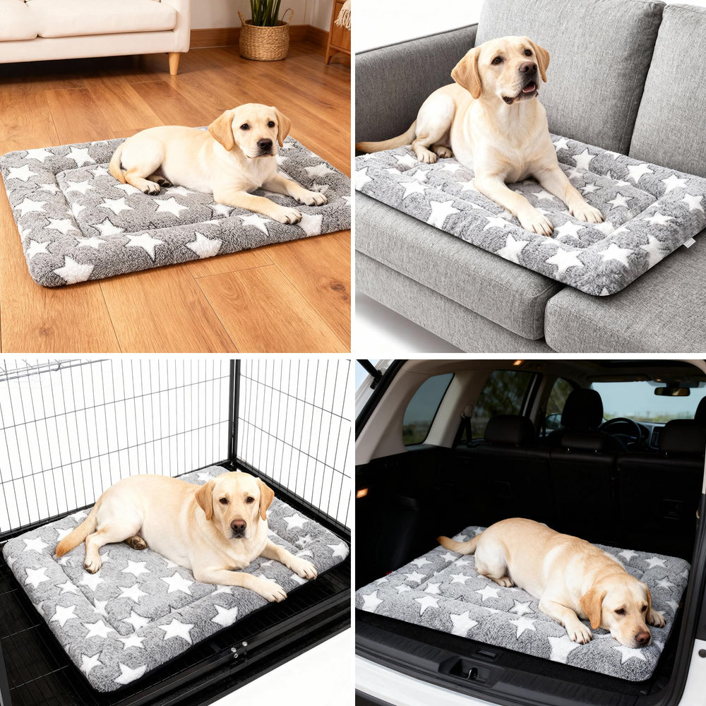 Fogkiss cama perro colchoneta mediana 76x51 cm, ajuste perfecto para perros medios