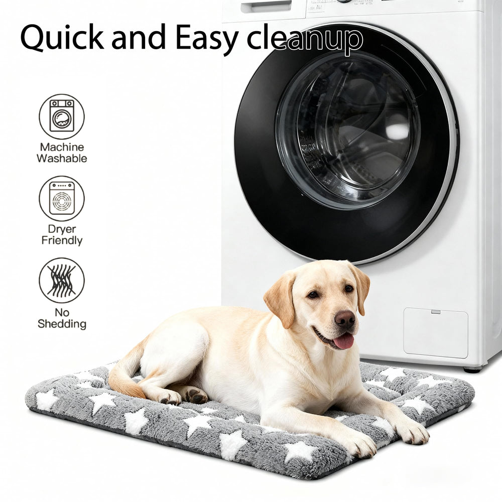 Fogkiss cama perro colchoneta tacto ultra suave, confort diario para siestas