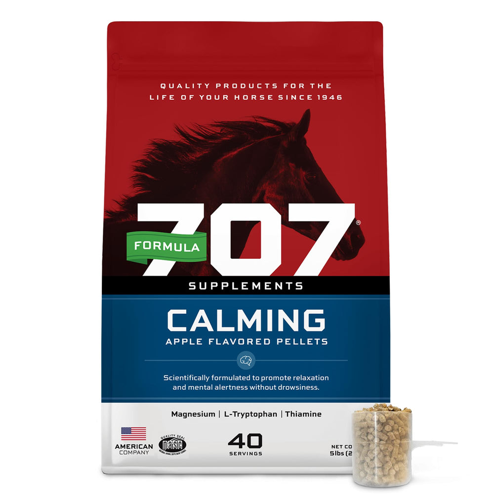 Formula 707 envase 5 lb, opción calmante para caballos.