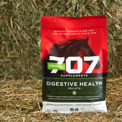 Formula 707 enzimas digestivas para facilitar la digestión del forraje.