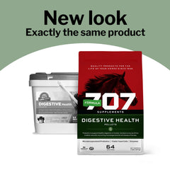 Formula 707 granulos de salud digestiva para caballos.