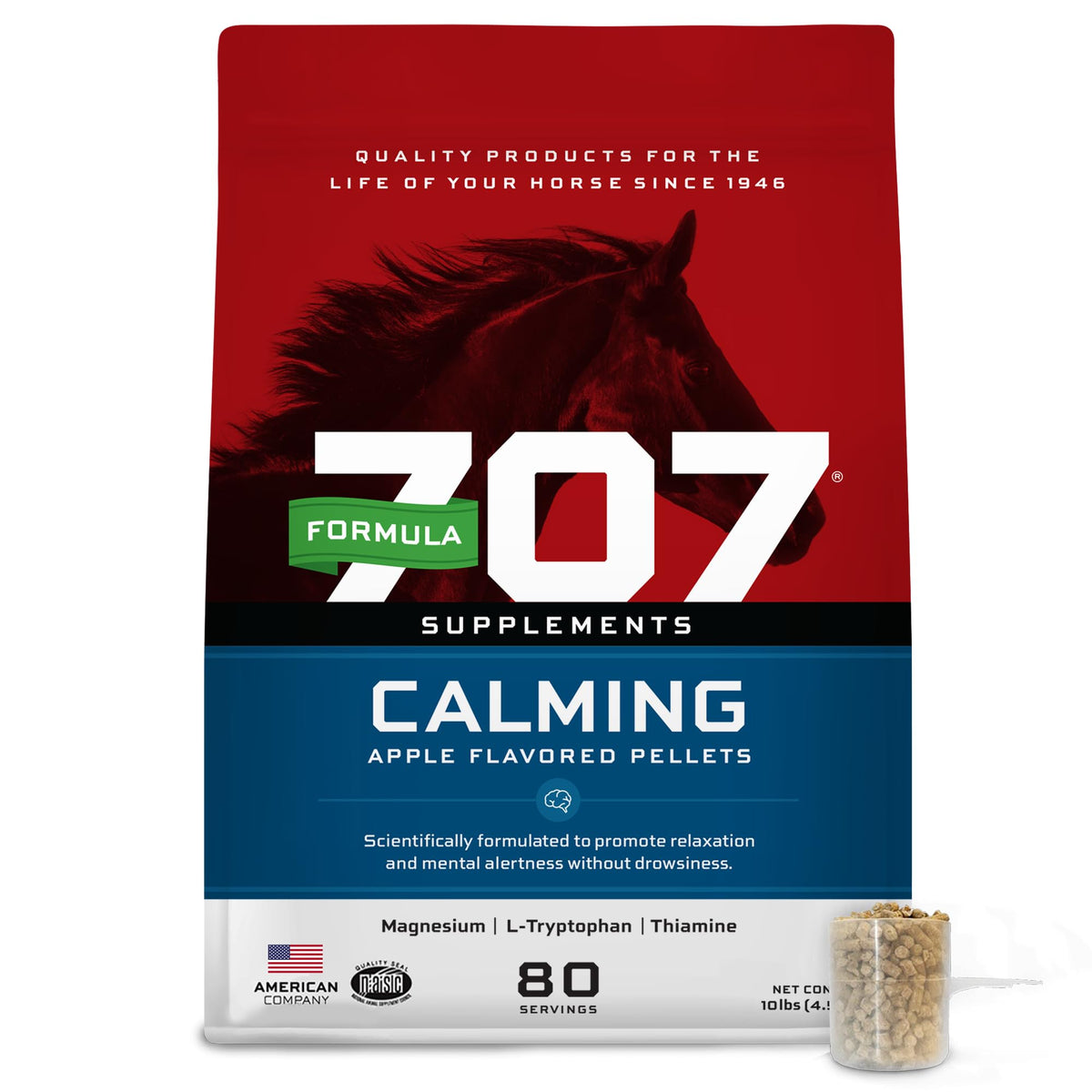 Formula 707: botella de 10 lb para mayor concentración y tranquilidad.