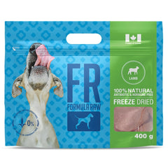 Formula Raw cordero liofilizado - corte principal para nutrición limpia y sabrosa.