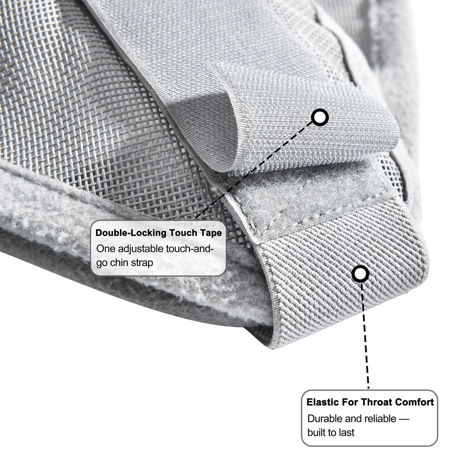 Fornyk malla nylon resistente para caballos, duradera y fácil limpieza.