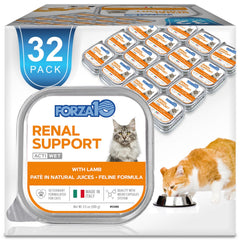 Forza10 gato renal, lata cordero 3-5oz: apoyo a la función renal.