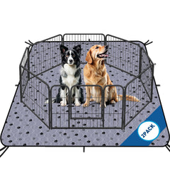 Almohadilla Fostanfly para perros grande 72x72, ideal para entrenamiento y protección de suelos.