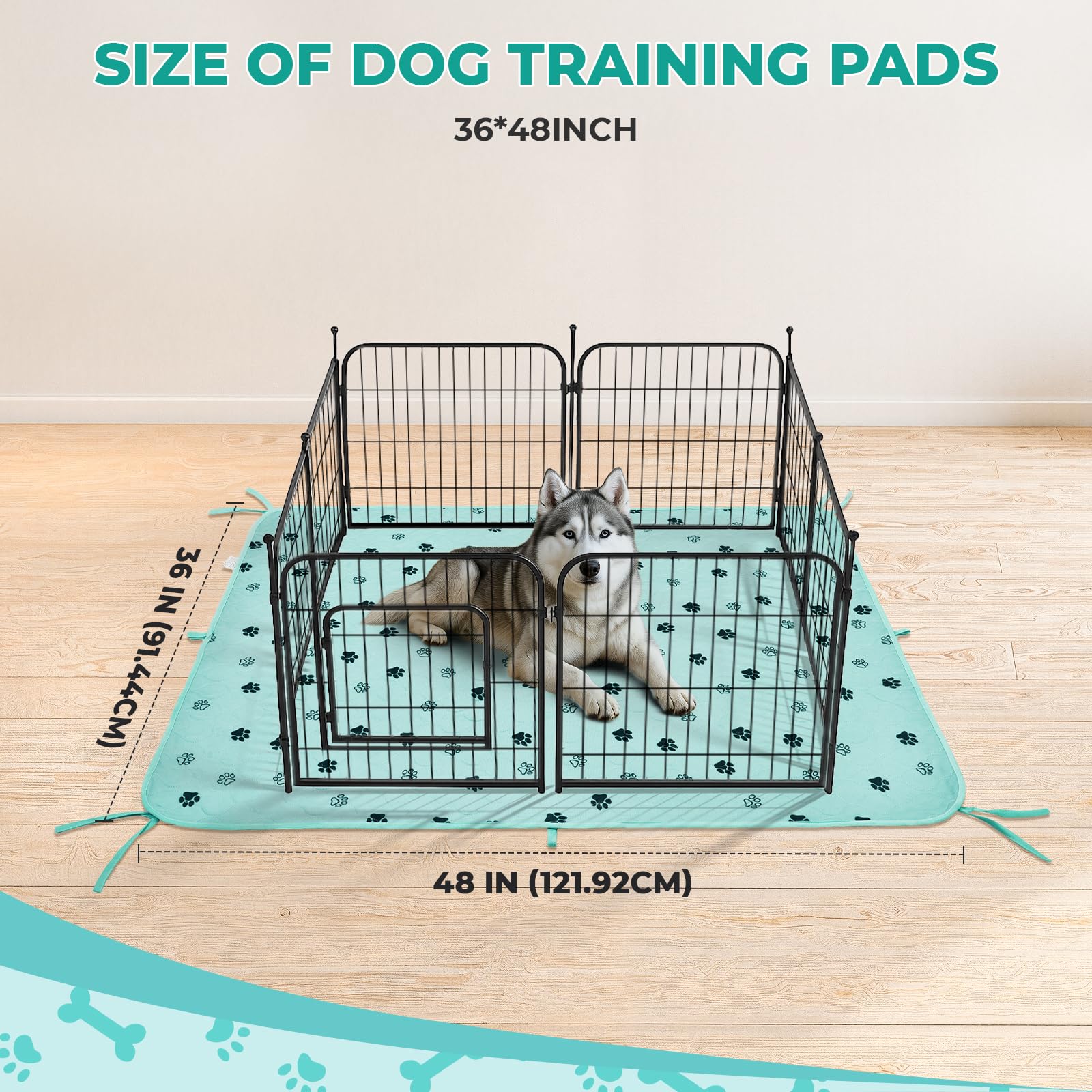 Almohadilla Fostanfly para perro grande 36x48, detalle de tela suave.