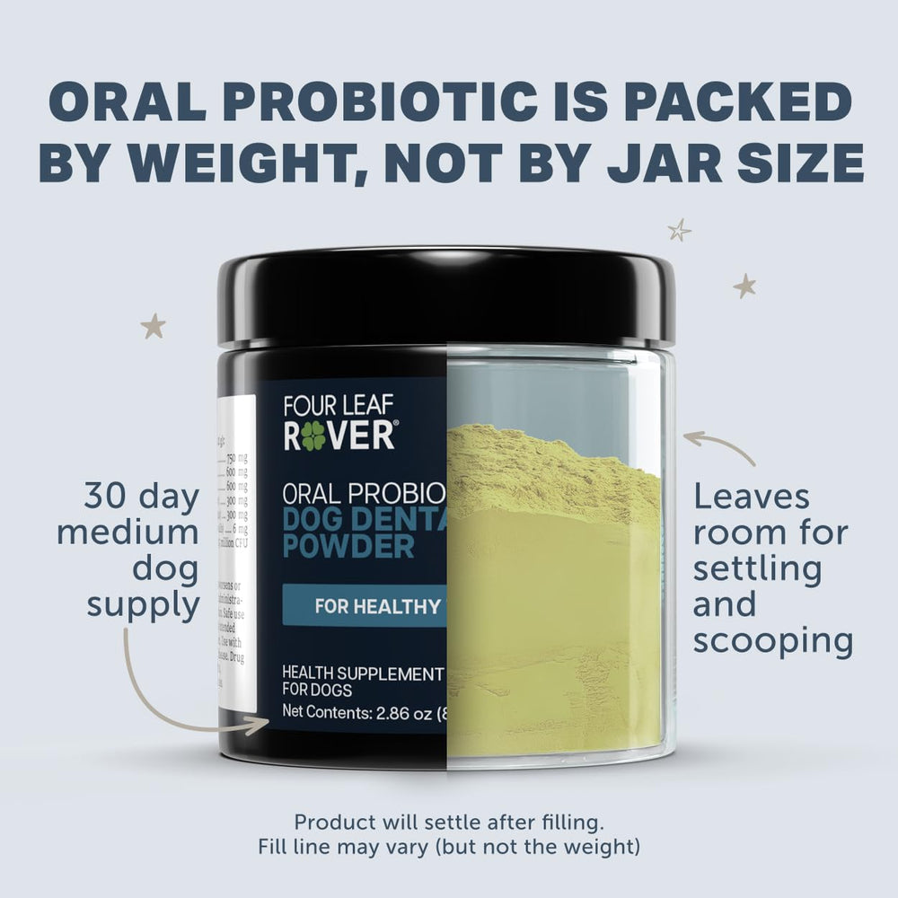 Four Leaf Rover probiótico oral CMU para entorno bucal equilibrado