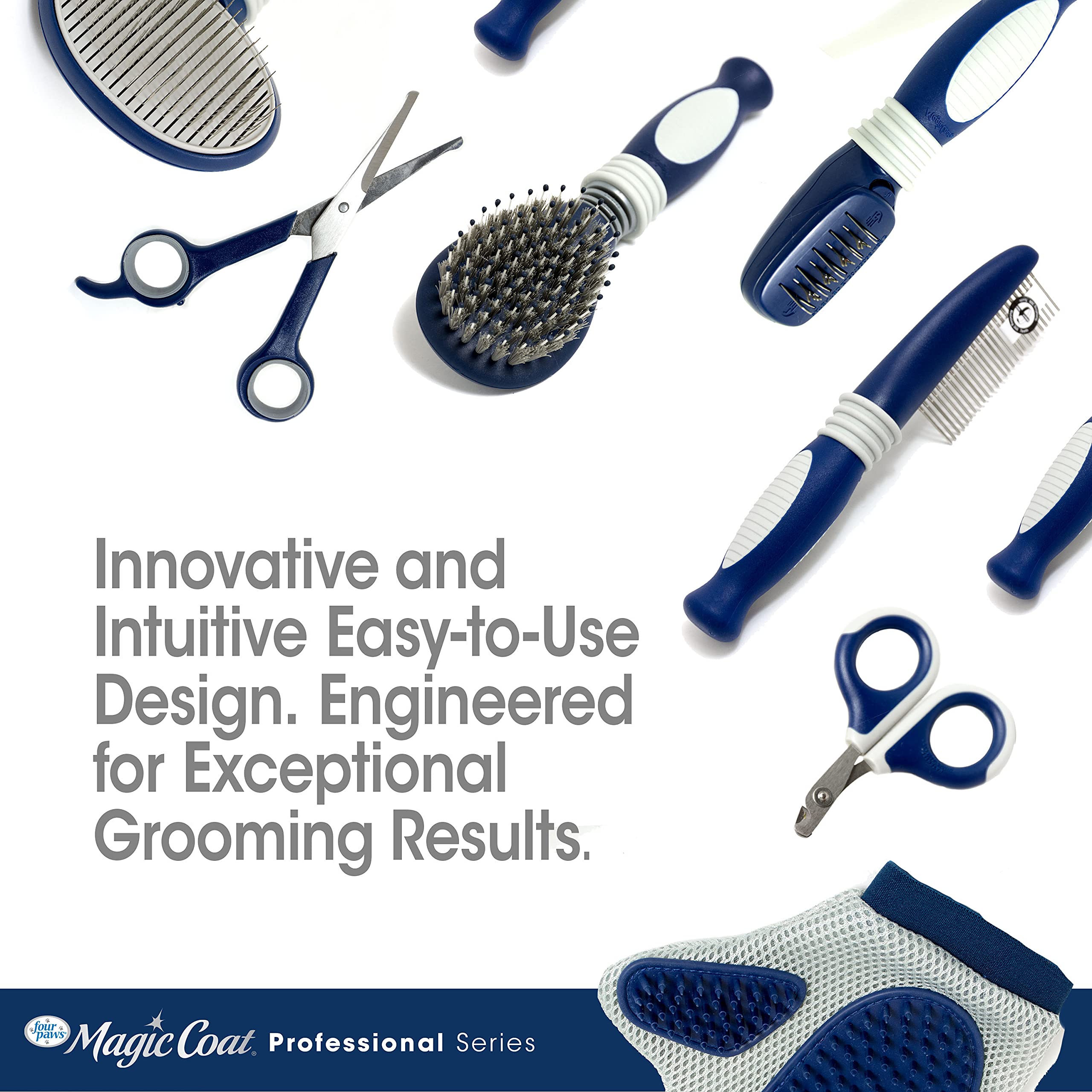 Four Paws Love Glove, nubs-goma, ayuda a recoger pelo de alfombras y tapizados