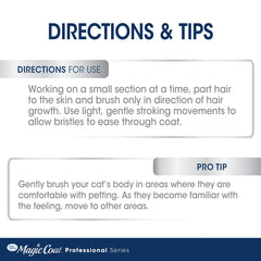 Four Paws Magic Coat: mango de madera ligero para mayor confort durante el cepillado