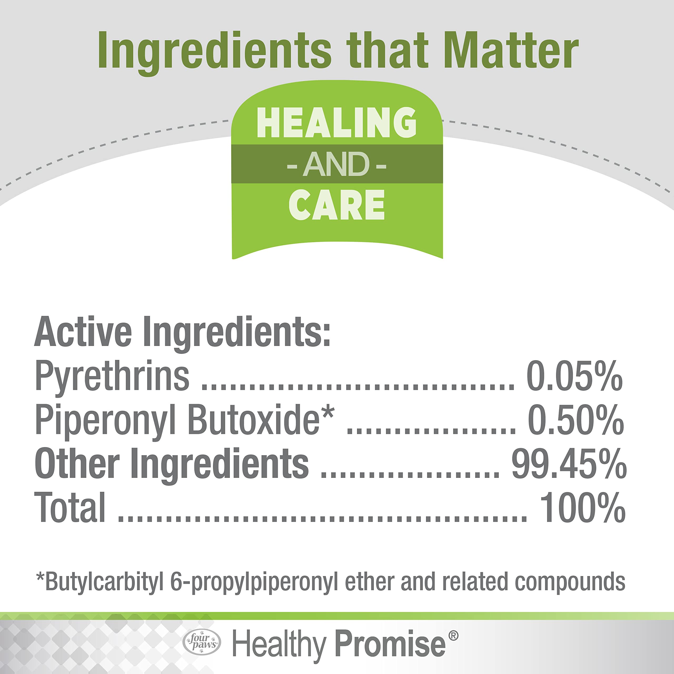  Aloe vera en Four Paws Healthy Promise para calmar piel irritada de orejas