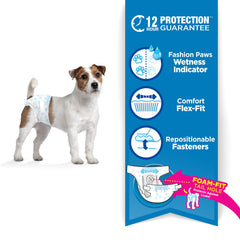 Orificio para la cola ergonómico en Four Paws Wee-Wee para mayor comodidad.