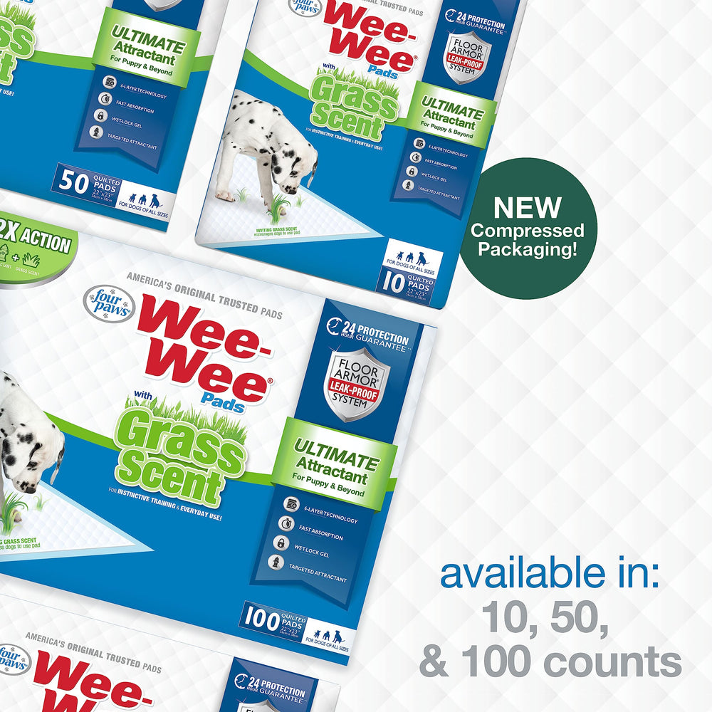 Four Paws Wee-Wee pad 100 unidades.