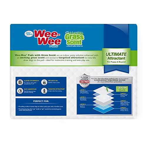 Four Paws Wee-Wee: capa superior resistente para uso diario