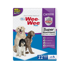 Four Paws Wee-Wee con borde Insta-Rise visible para entrenamiento limpio