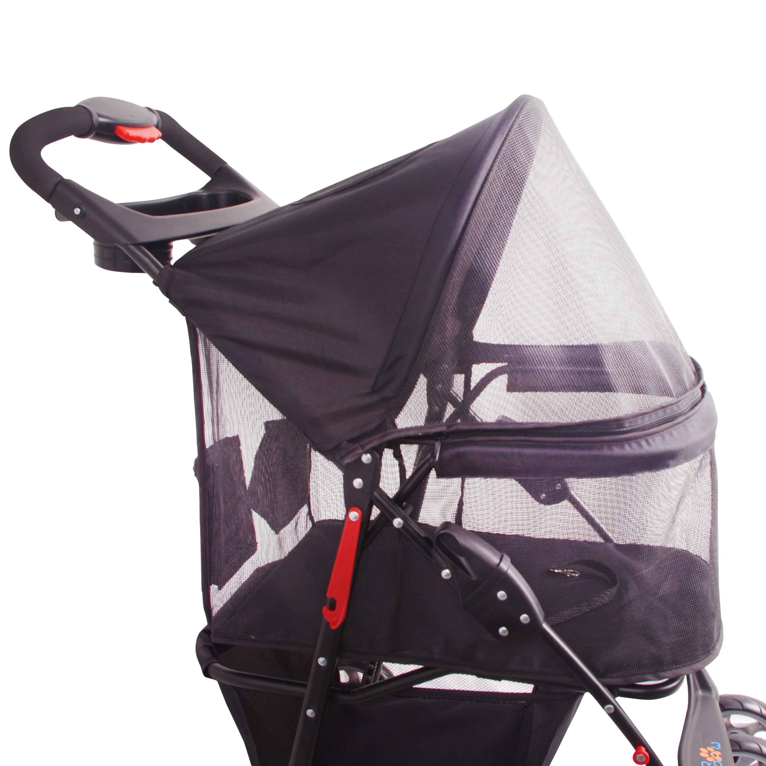 FOURPAW Carrito amortiguación, absorbe impactos para paseos estables