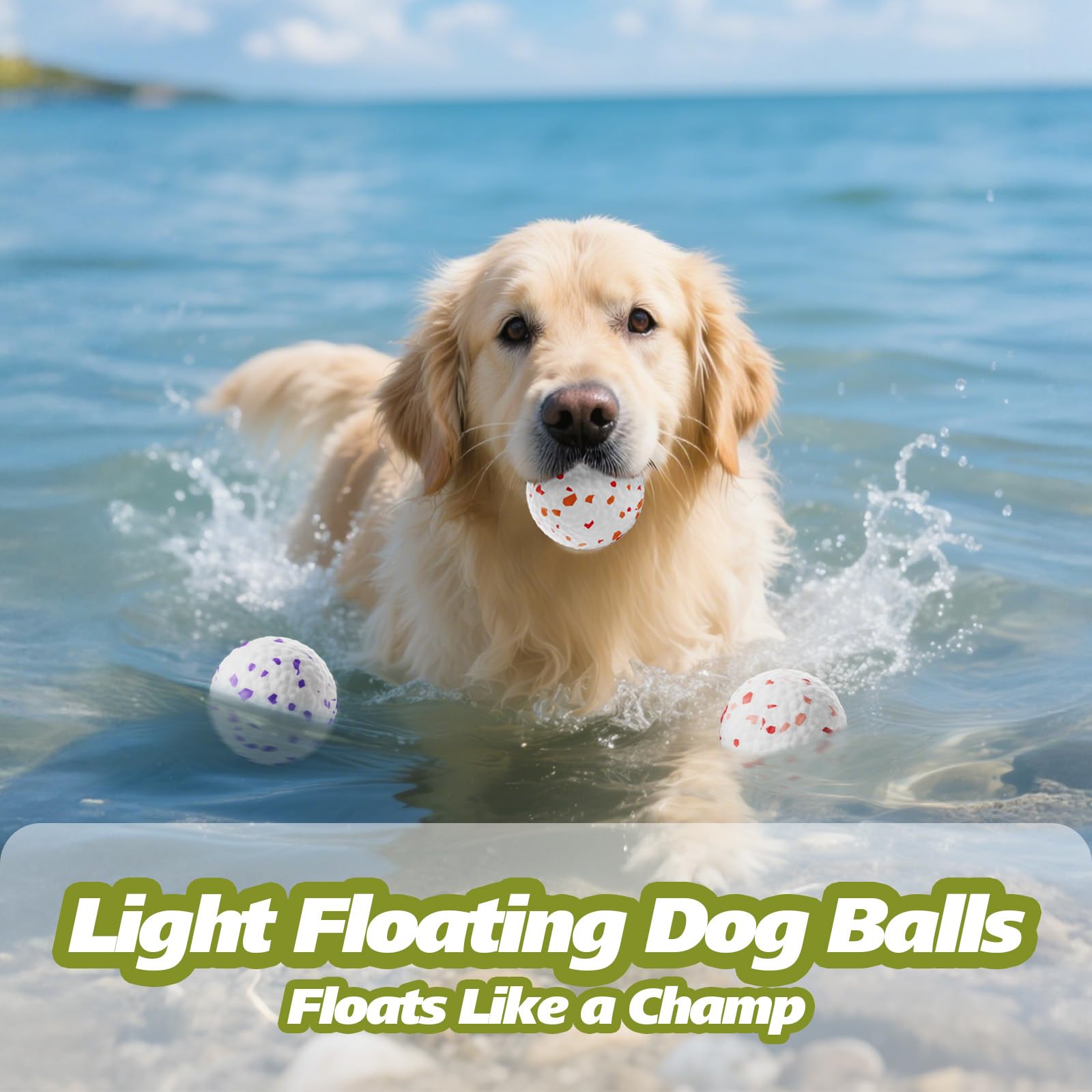 FOXMM E-TPU bolas flotantes para piscina o playa