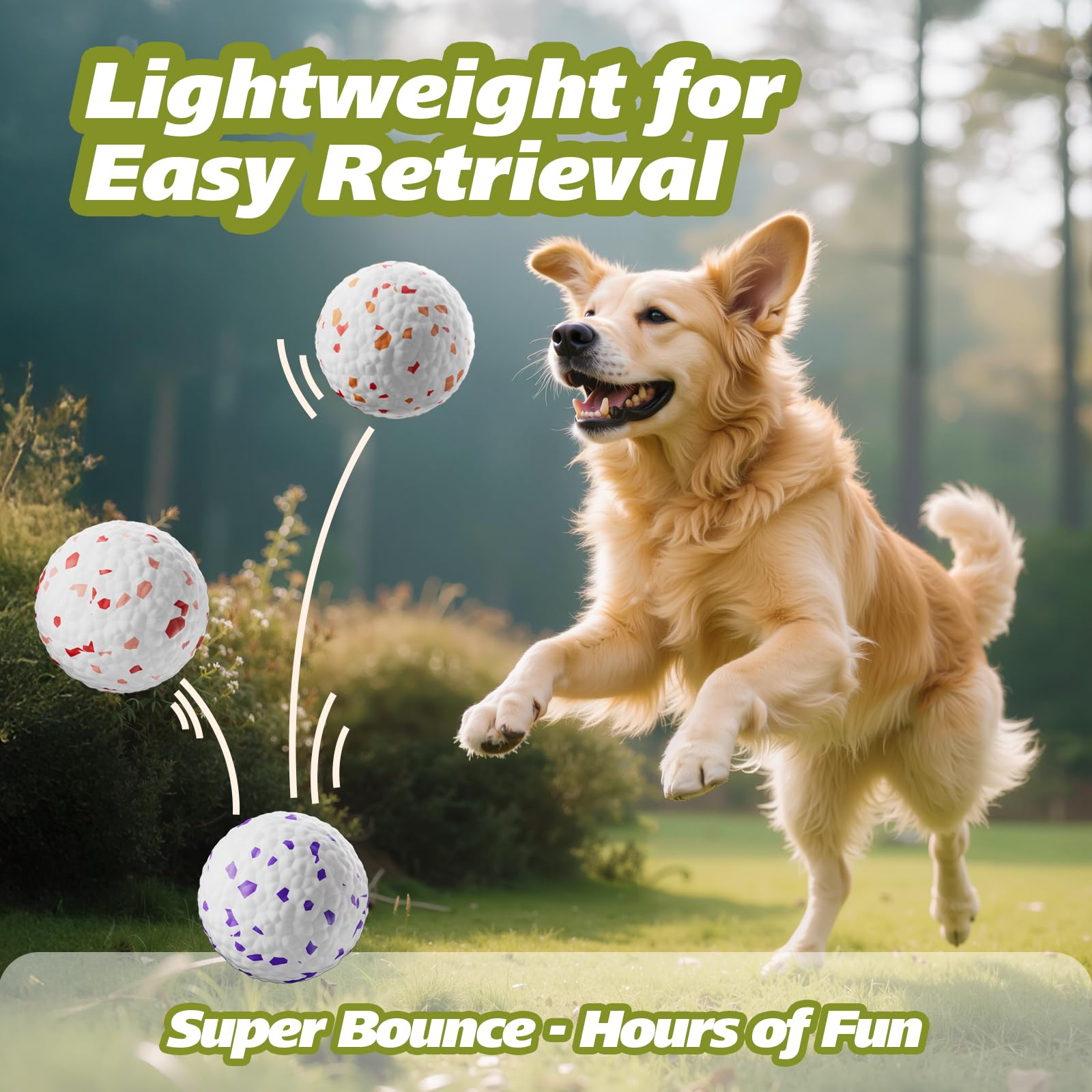 FOXMM E-TPU pelota resistente para perros agresivos