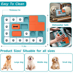 FOXMM jouet puzzle niveau 3 défie intelligemment les chiens actifs