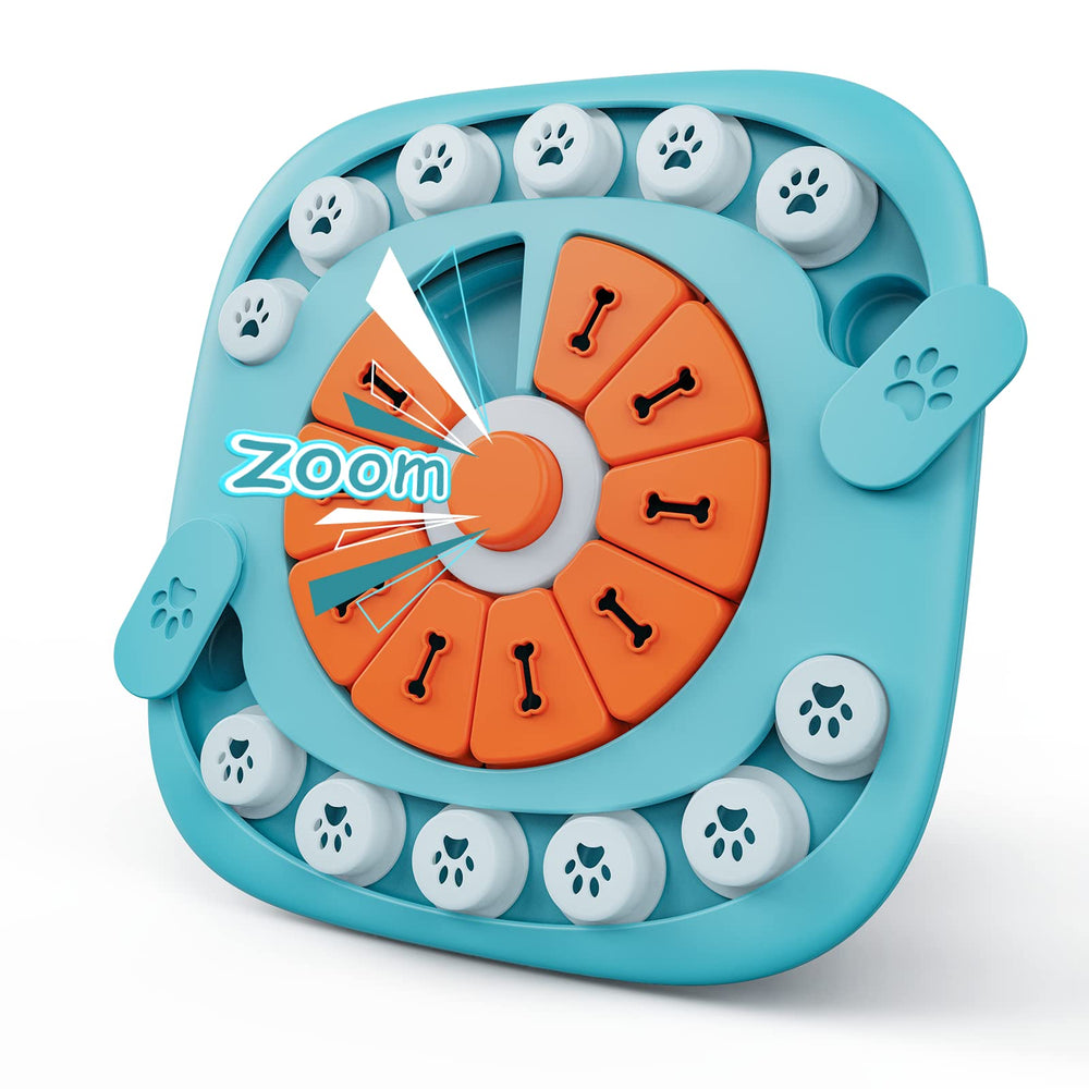 FOXMM puzzle interactivo para perros con sonido, estimula la mente