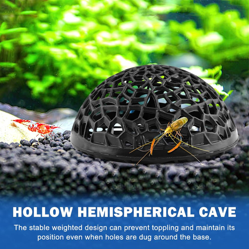 Frandilo Cueva hueca para acuario: espacio seguro para peces pequeños.