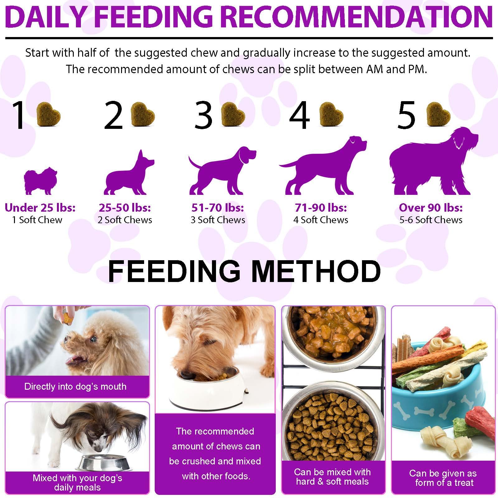 FRDUGA masticables para perros sabor pato, cómodo para administrar