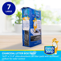 Fresh Step almohadilla de limpieza con base impermeable para bandeja