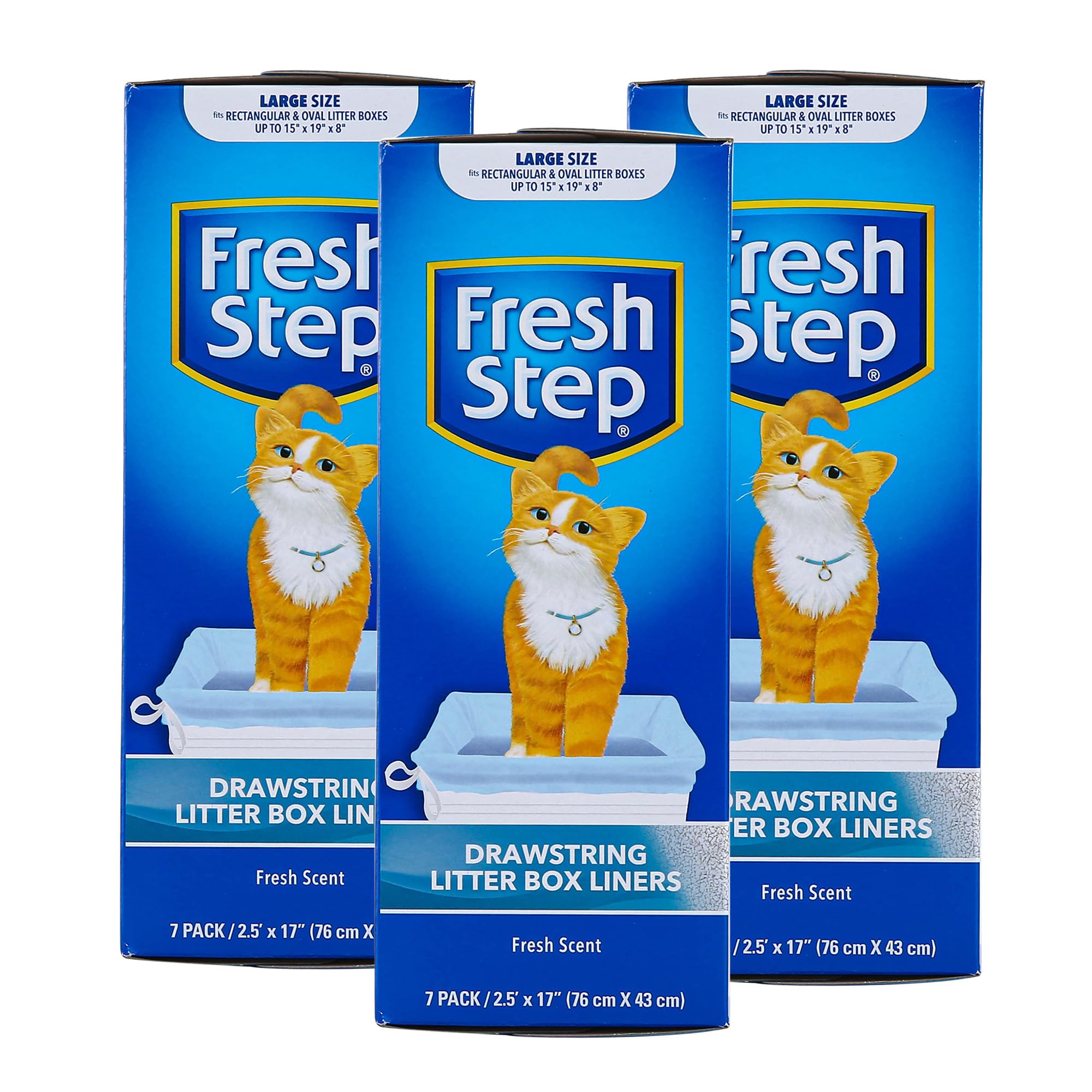 Liner Fresh Step: pose facile dans la litière et moins de contact.